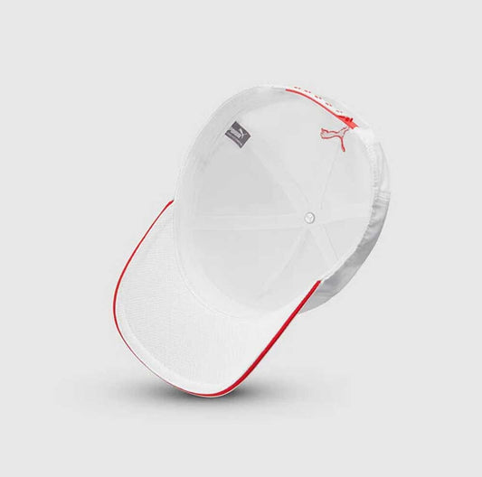 Puma Formula 1 Tech Collection Large Logo Hat White