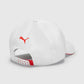 Puma Formula 1 Tech Collection Large Logo Hat White