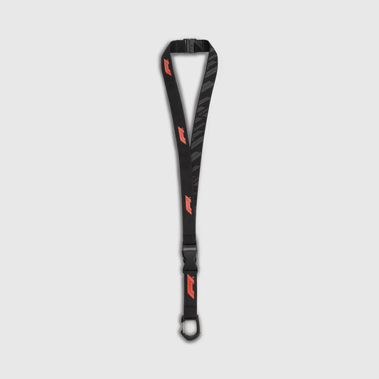 Formula 1 Compact Logo Lanyard Black
