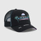 Formula 1 x Miami GP Logo Hat Black