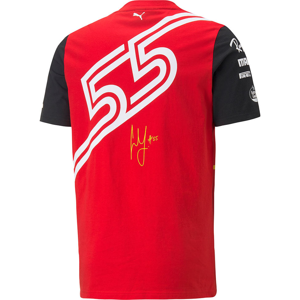 Scuderia Ferrari Carlos Sainz Driver Tee 2022