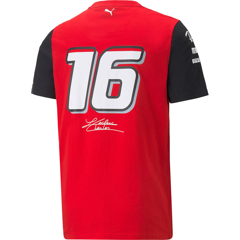 Scuderia Ferrari Charles LeClerc Driver Tee 2022