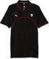 Puma Ferrari Race Tipped Polo Shirt Black