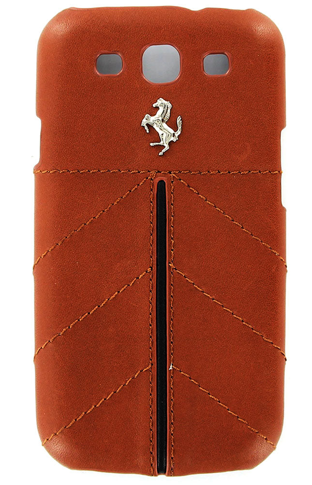 Ferrari Galaxy S3 California Camel Leather Case