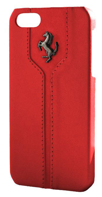 Ferrari Monte Carlo iPhone 5 Red Leather Case