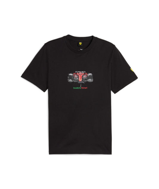 Puma Scuderia Ferrari Race Car Tee Black