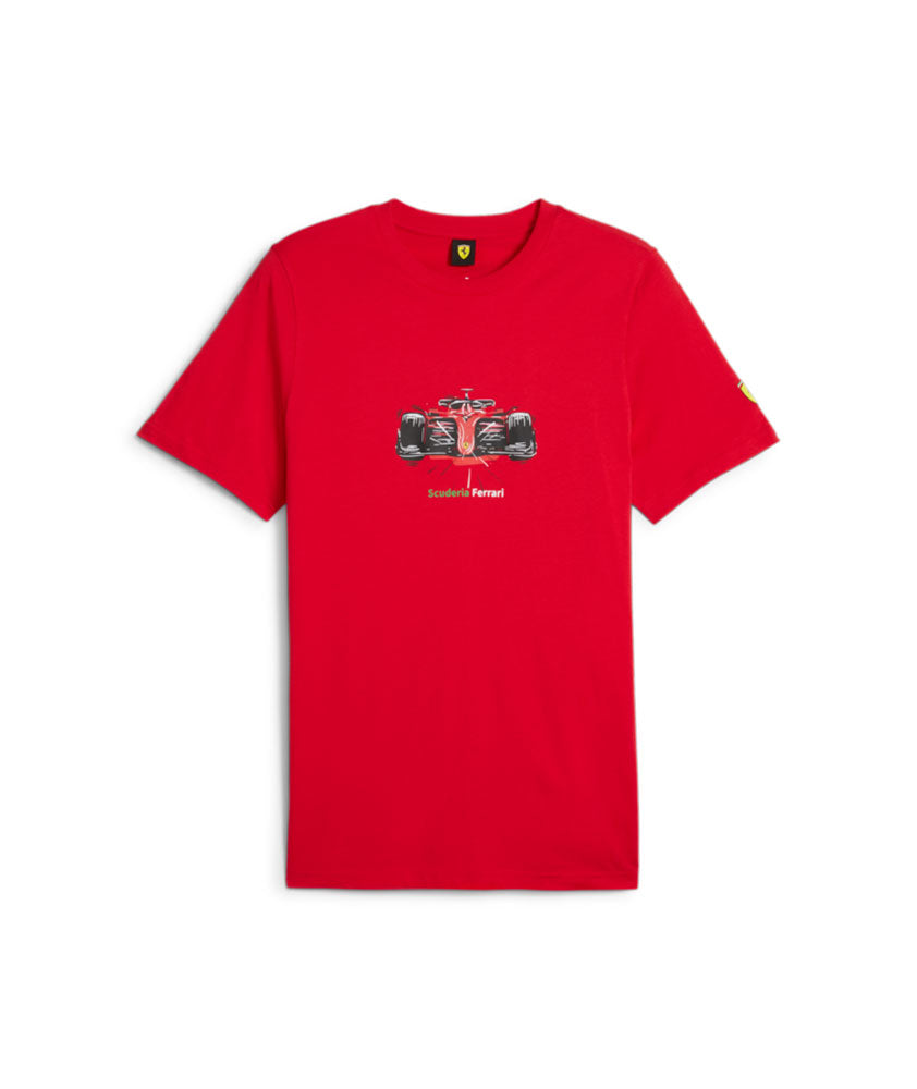 Puma Scuderia Ferrari Race Car Tee Red