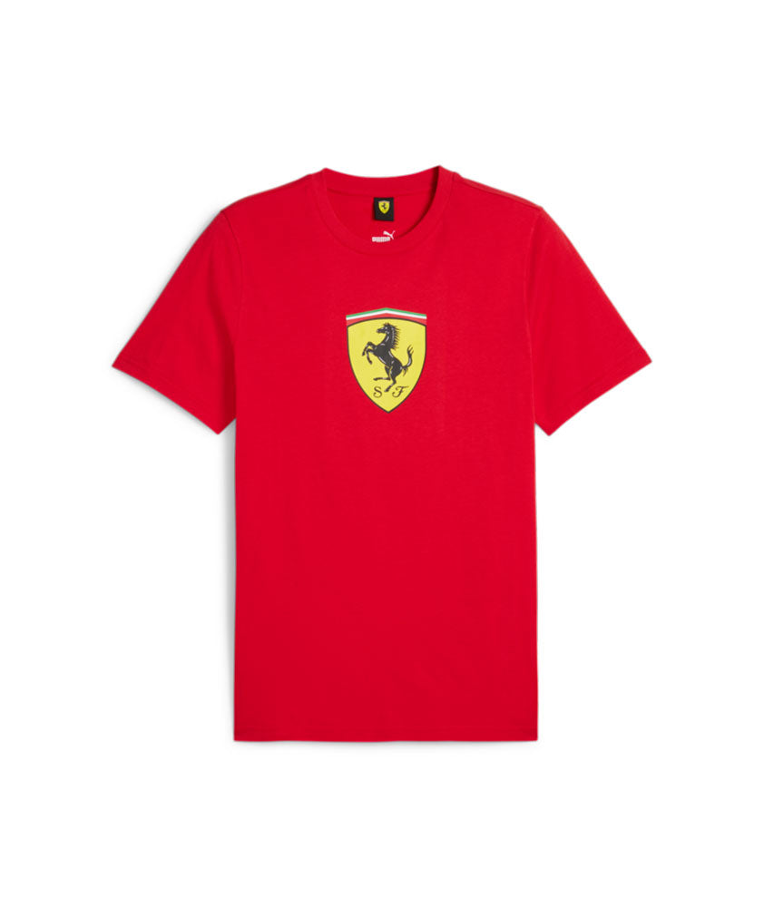 Puma Ferrari Race Big Shield Tee Red