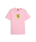 Puma Ferrari Race Big Shield Tee Pink