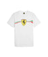 Puma Ferrari Race Heritage Shield Tee White