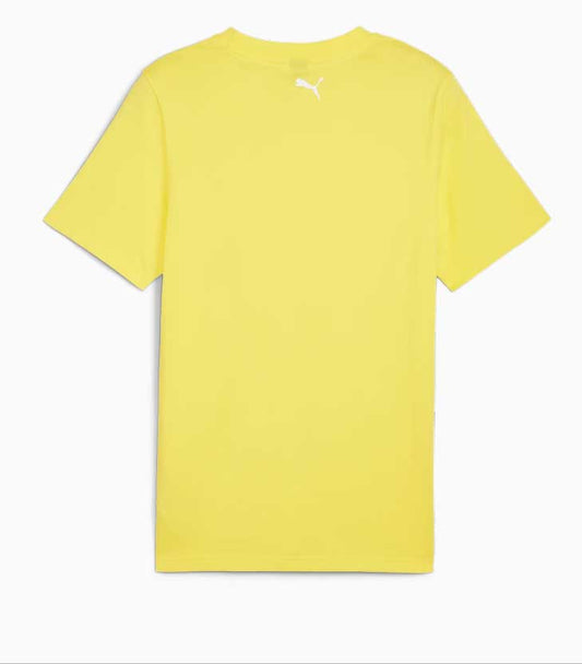 Puma Ferrari Race Graphic Tonal Shield Tee Yellow