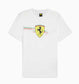 Puma Scuderia Ferrari Race Big Shield Tee White