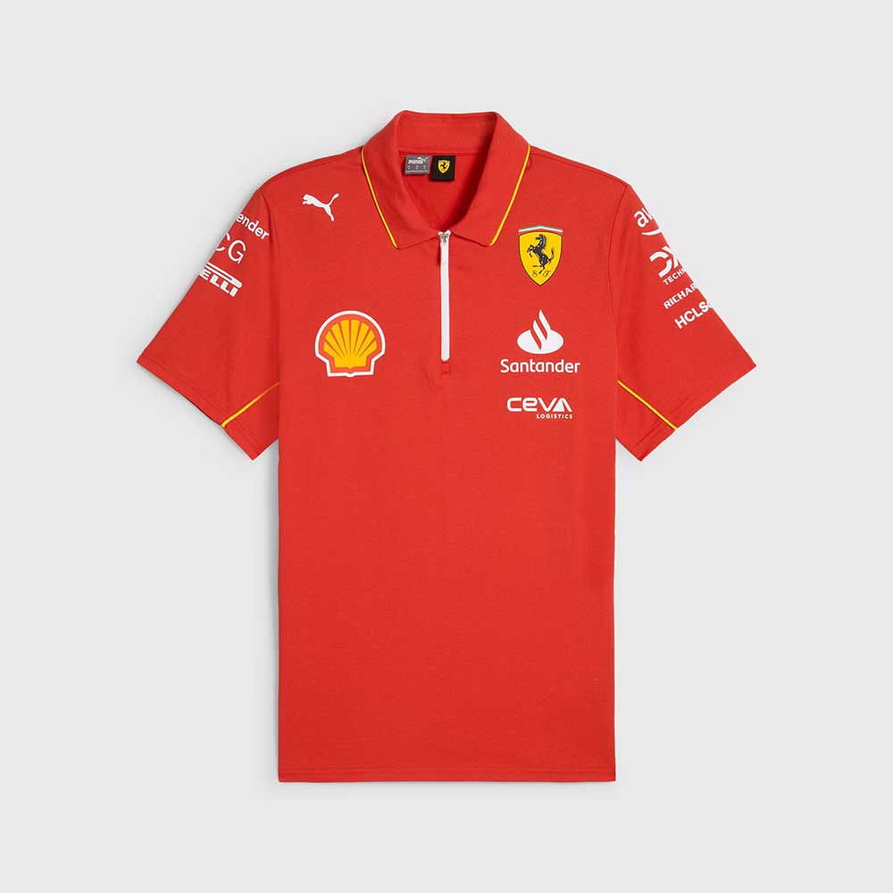 Scuderia Ferrari F1 Team Polo Shirt 2024