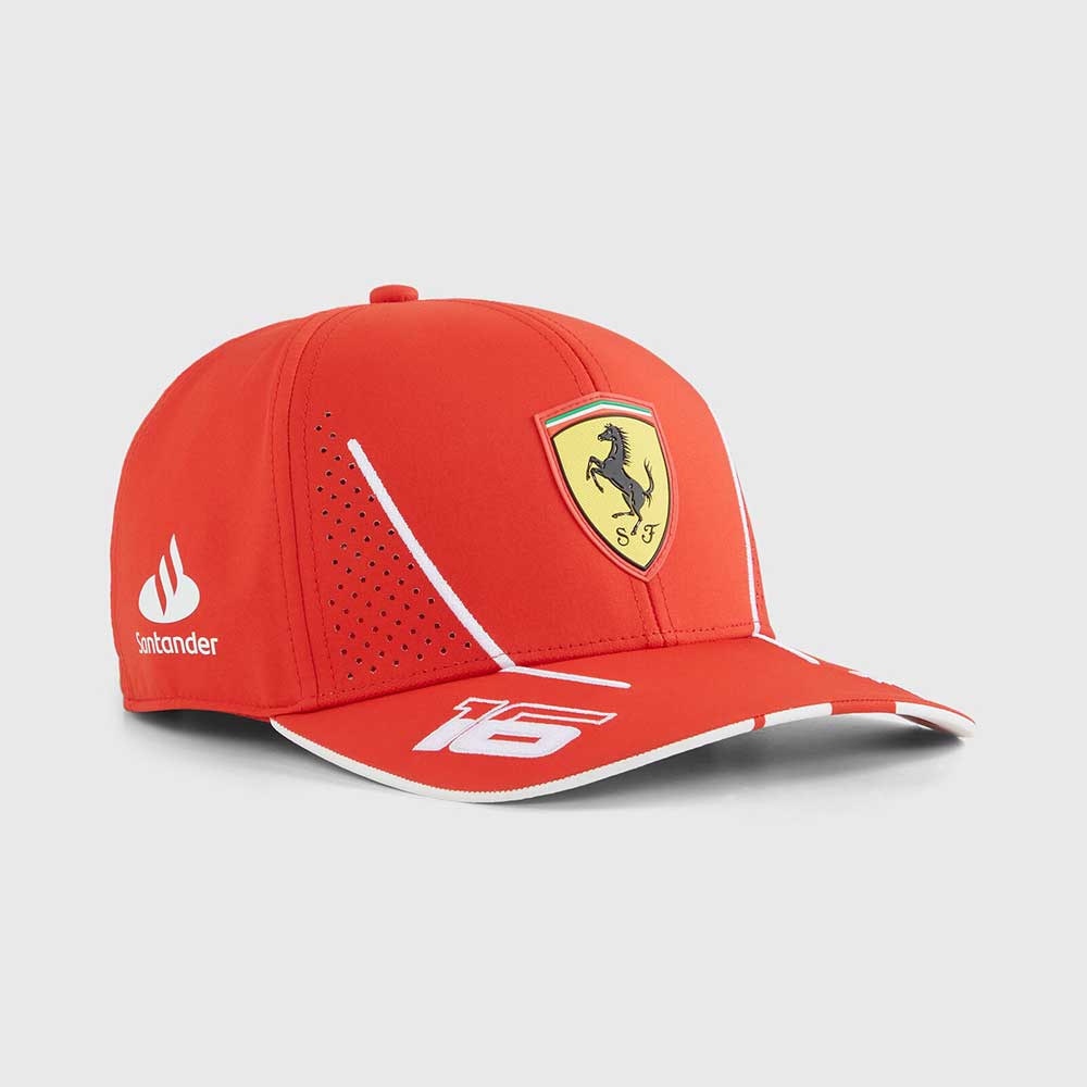 Scuderia Ferrari F1 Charles LeClerc Team Hat Red