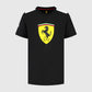 Scuderia Ferrari F1 Kids Shield Tee Black