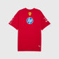 Scuderia Ferrari F1 Replica Oversized Drivers Tee 2025 Red