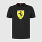 Scuderia Ferrari F1 Shield Tee Shirt Black