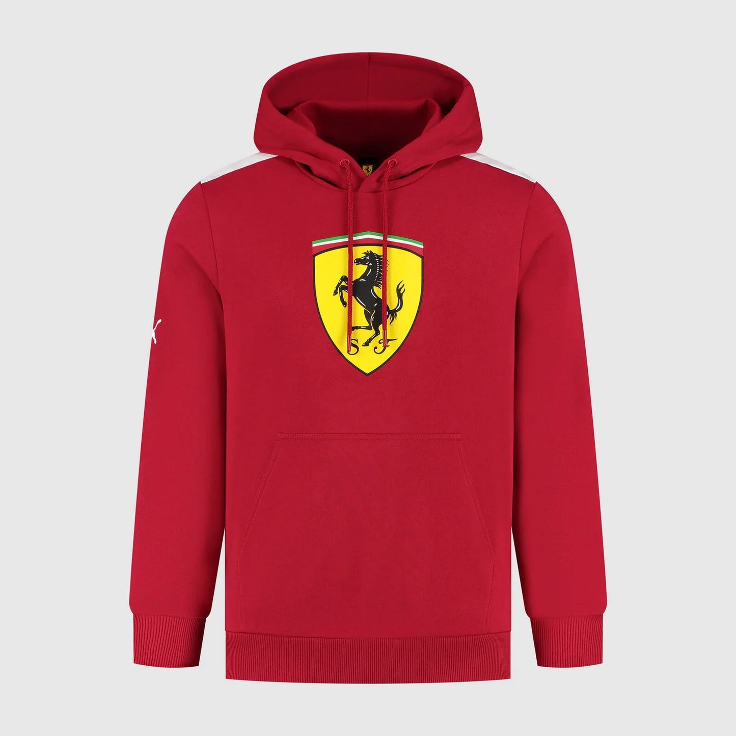 Scuderia Ferrari F1 Shield Hoodie Cherry Red