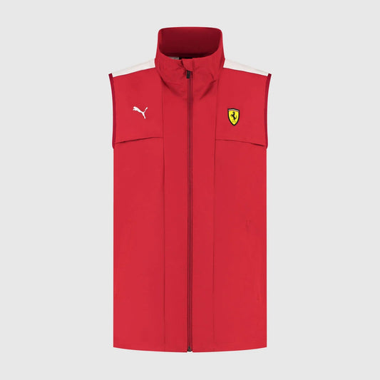 Scuderia Ferrari Logo Vest Cherry Red