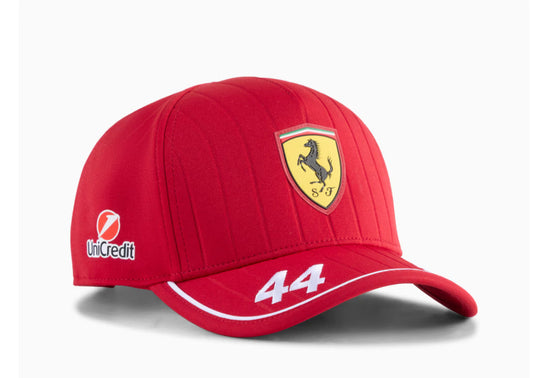 Scuderia Ferrari F1 Kids Lewis Hamilton Hat 2025 Red