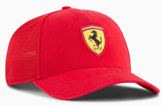 Scuderia Ferrari Vintage Trucker Hat Red