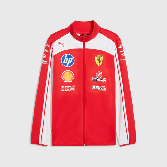 Scuderia Ferrari F1 Team Softshell Jacket Red