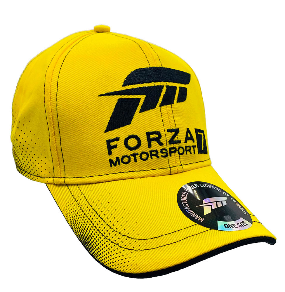 Forza Motorsport 7 Yellow Piston Hat