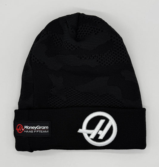 New Era X Haas F1 Camo Cuff Beanie 2025