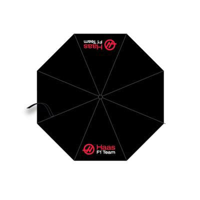 Haas F1 Black Compact Umbrella