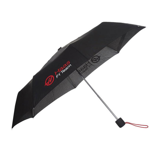 Haas F1 Black Compact Umbrella