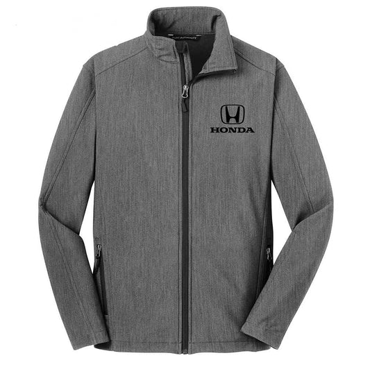 Honda Heather Gray Classic Softshell Jacket