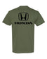 Honda Military Green/Black Classic Logo Tee