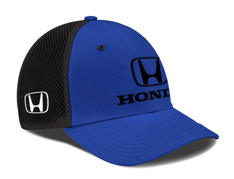 Honda Blue 2-Tone Mesh Back Logo Hat