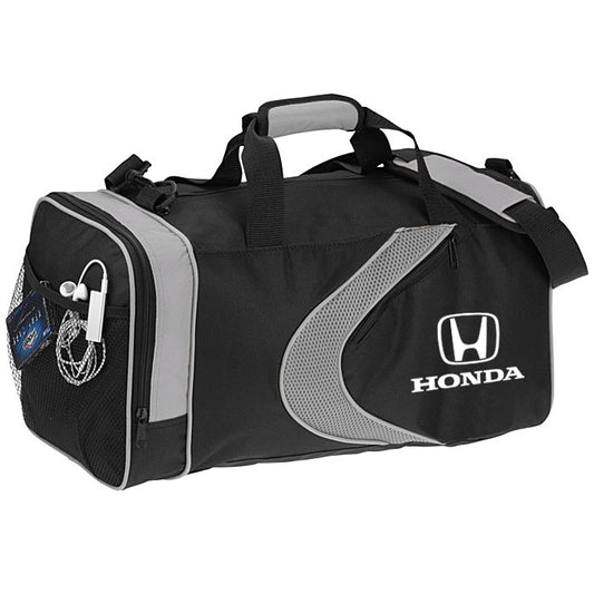 Honda Grey Sports Duffel Bag