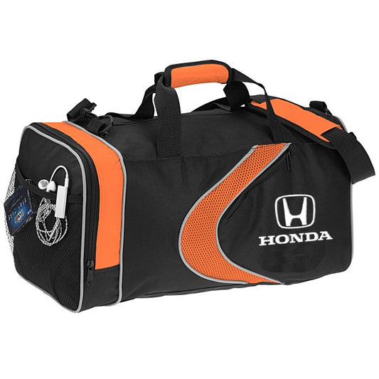 Honda Orange Sports Duffel Bag