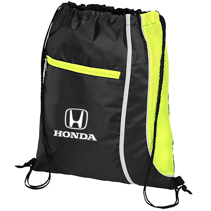 Honda Lime Sports Drawstring Bag