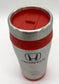 Honda Stainless Steel/Red Steel Travel Mug