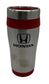 Honda Stainless Steel/Red Steel Travel Mug