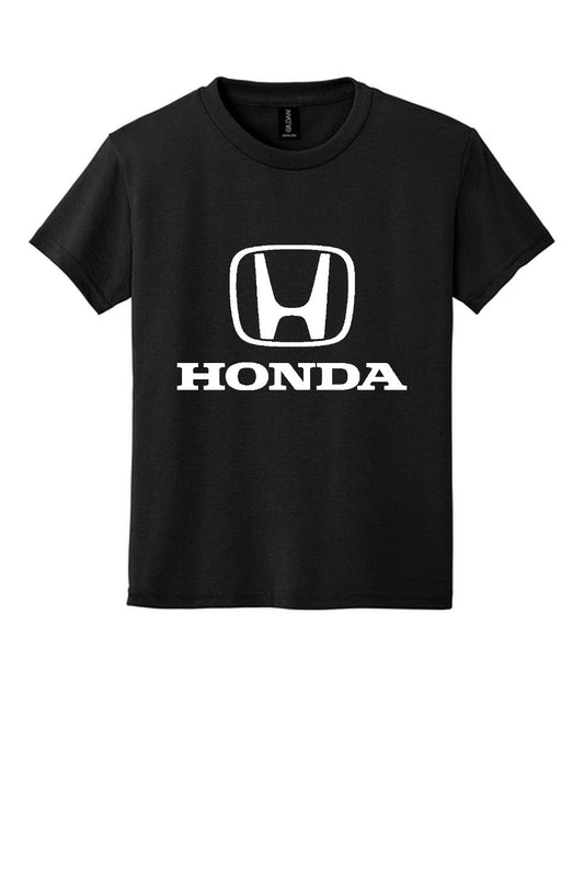 Honda Racing Kids Large Logo Tee Black