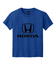 Honda Racing Kids Large Logo Tee Heather Blue