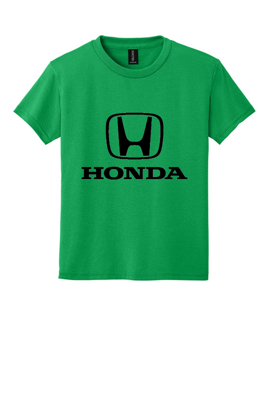 Honda Racing Kids Large Logo Tee Irish Green