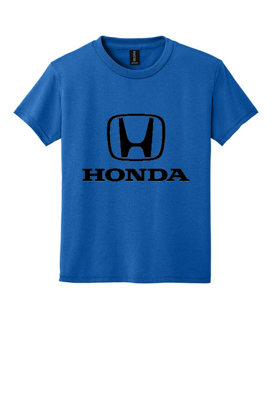 Honda Racing Kids Large Logo Tee Royal Blue
