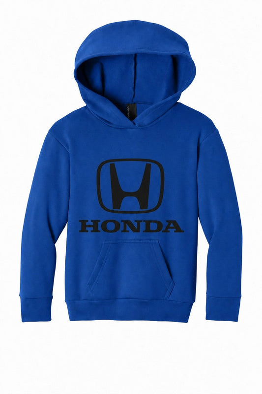 Honda Racing Kids Logo Hoodie Royal