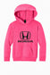 Honda Racing Kids Logo Hoodie Neon Pink