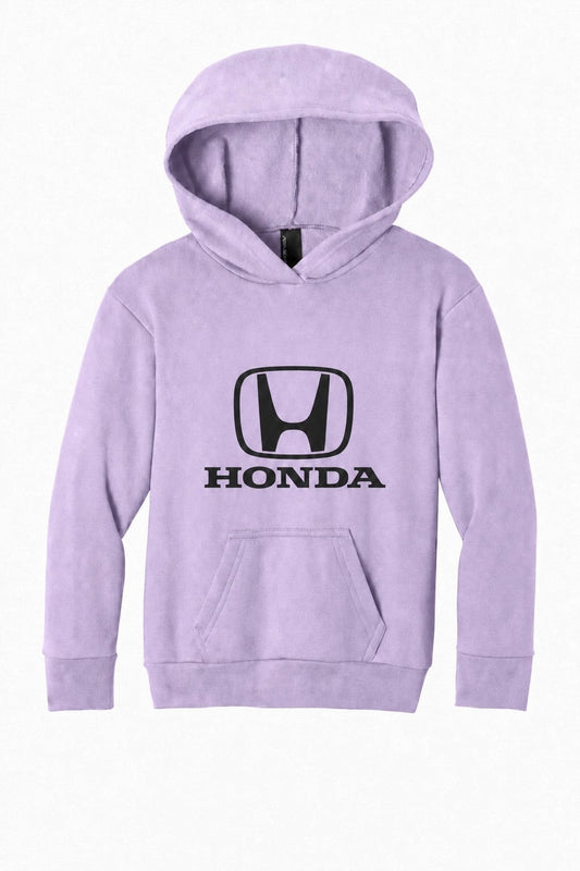 Honda Racing Kids Logo Hoodie Lavender