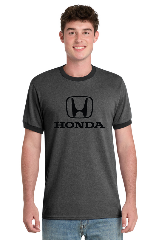 Honda Classic Logo Ringer Tee Grey
