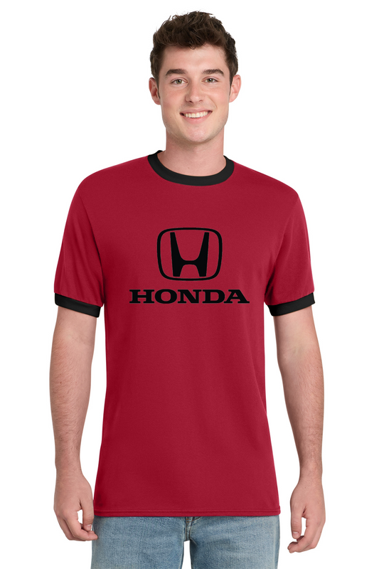 Honda Classic Logo Ringer Tee Red