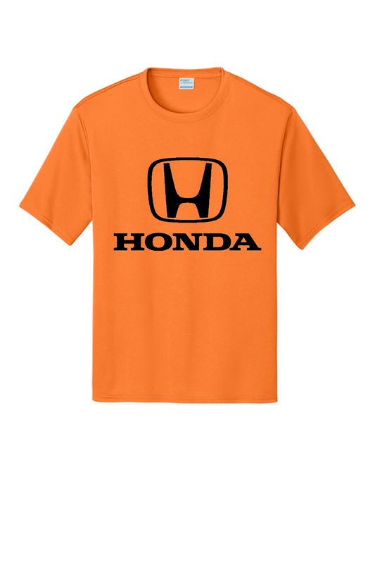 Honda Racing Performance Tee Neon Orange