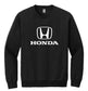 Honda Racing Logo Crewneck Sweatshirt Black