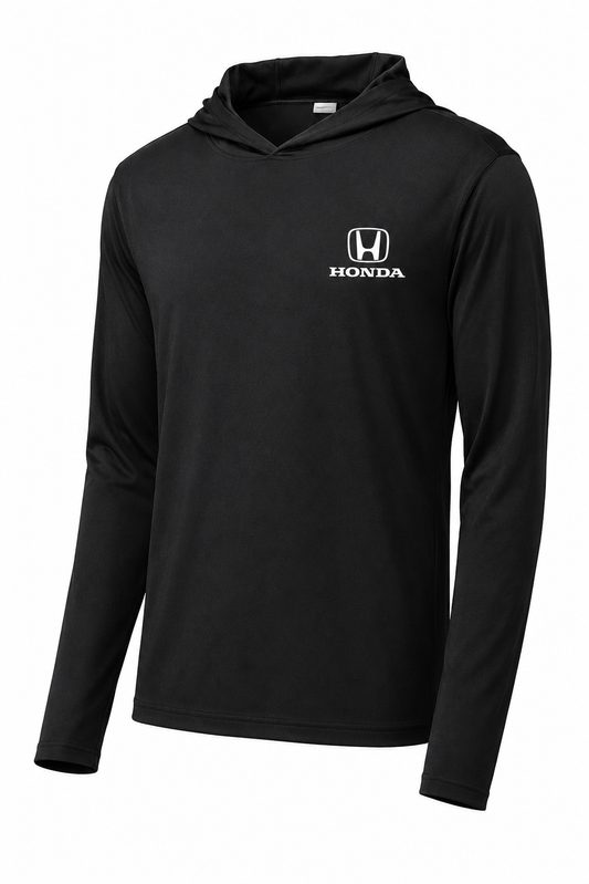 Honda Racing Lightweight Hooded Sweat Black